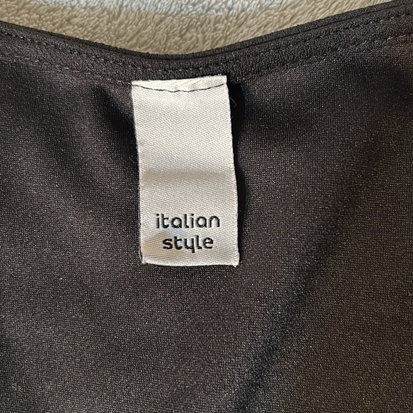 Italian Style Little Black Dress - Picture 2 of 3